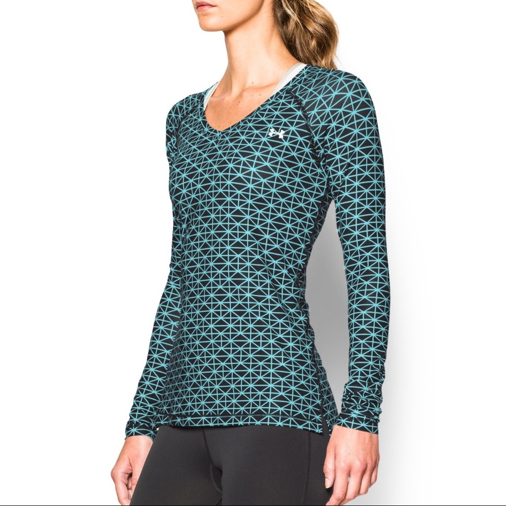 Under Armour HeatGear Printed Long Sleeve Shirt